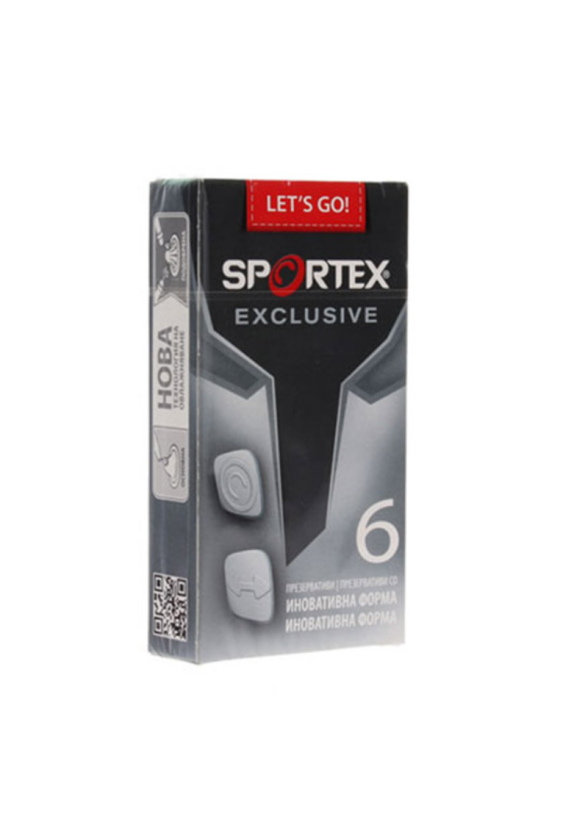 СПОРТЕКС ЕКСКЛУЗИВ презервативи x 6бр | SPORTEX EXCLUSIVE condoms x 6s