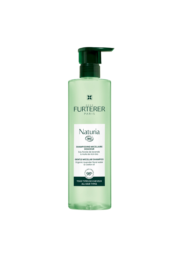 РЕНЕ ФЮРТЕРЕР НАТУРИА Нежен мицеларен шампоан за честа употреба 400мл | RENE FURTERER NATURIA Shampoo frequent use all hair 400ml