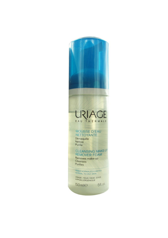 ЮРИАЖ Дегримираща и почистваща мус-пяна 150мл | URIAGE Cleansing make up remover foam 150ml