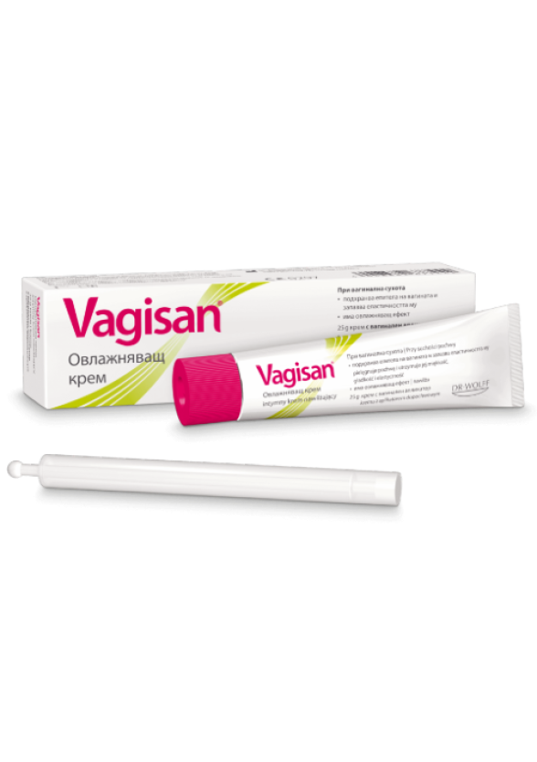 ВАГИЗАН овлажняващ вагинален крем с апликатор 25гр | VAGISAN cream 25g
