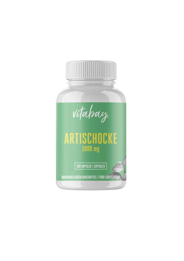 Артишок 1000 mg X180 капсули Витабей | Artischocke 1000 mg caps X 180 Vitabay