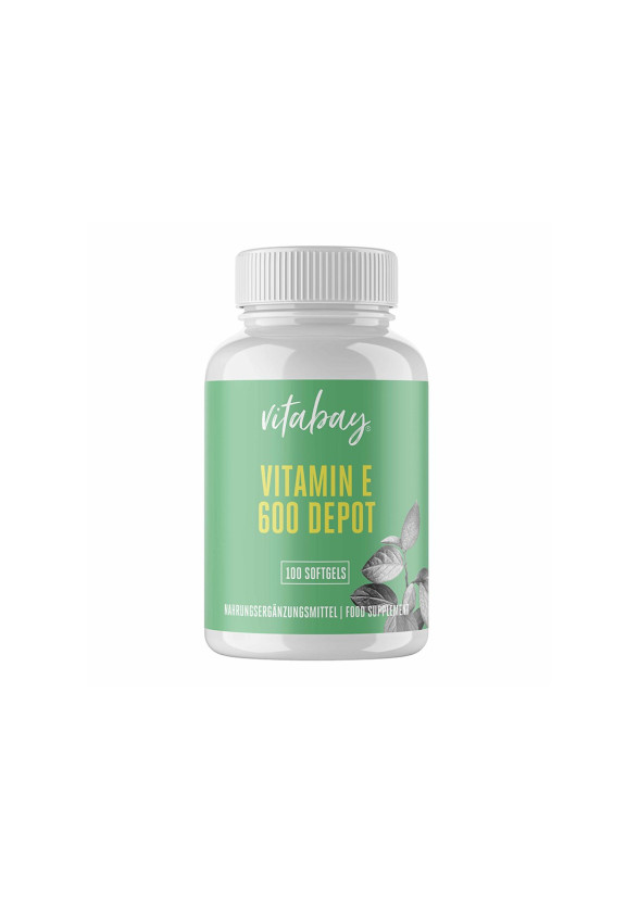 Витамин Е софтгел капсули X 200 БР Витабей | Vitamin E 600 Depot soft. caps X 200 S Vitabay