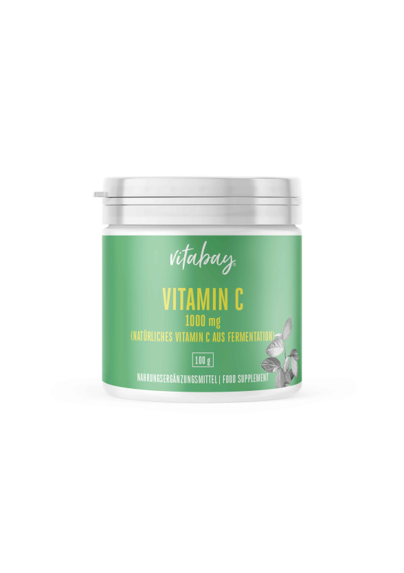 Витамин C (веган) на прах 1000 mg x 100 гр. Витабей | Vitamin C Pulver 1000 mg x 150 g Vitabay