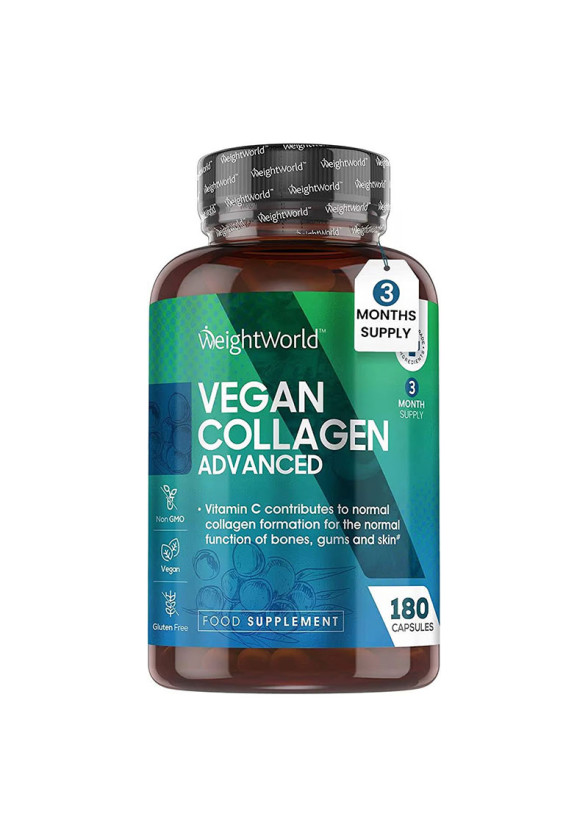 Веган Колаген x 180 капсули Уейт Уърлд | Vegan Collagen Advanced x 180 caps Weight World 