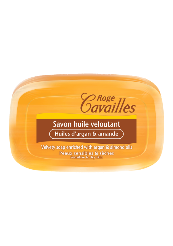РОЖЕ КАВАЙЕ Кадифен сапун с масло от арган и бадем 115гр | ROGE CAVAILLES Velvety soap 115g