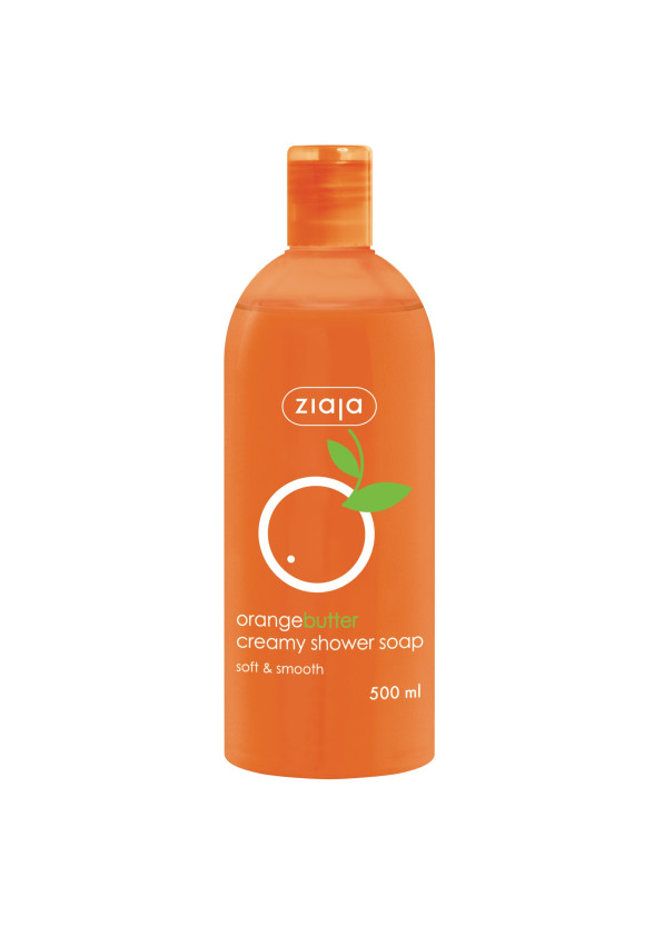 ЖАЯ Душ гел с масло от портокал 500мл | ZIAJA Orange butter creamy shower soap 500ml