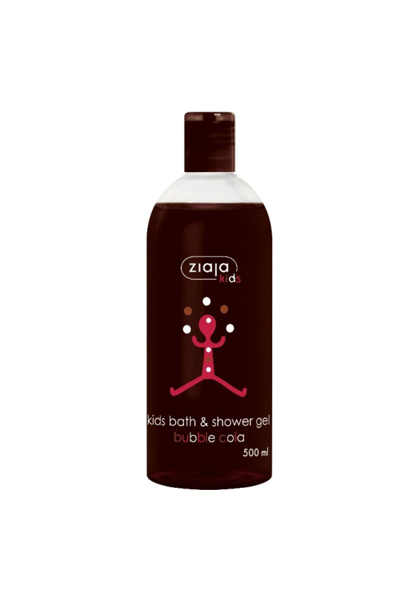 ЖАЯ За деца душ гел с аромат на кола 500мл | ZIAJA Kids bath & shower gel bubble cola 500ml