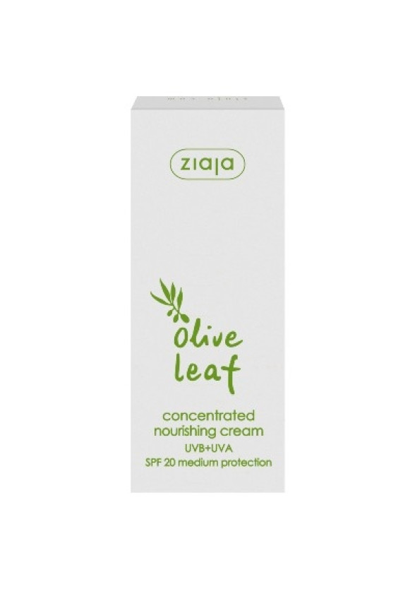 ЖАЯ Концентриран подхранващ крем за лице spf20 с маслинов лист 50мл | ZIAJA Olive leaf concentrated nourishing cream spf20 50ml 