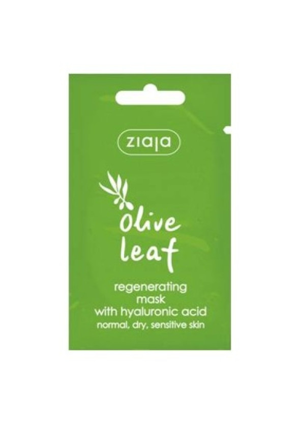 ЖАЯ Маска за лице с маслинов лист 7мл саше | ZIAJA Olive leaf regenerating cream 7ml 