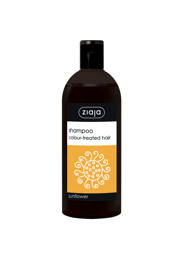 ЖАЯ Шампоан за боядисана коса със слънчоглед 500мл | ZIAJA Shampoo for colour-treated hair with sunflower 500ml