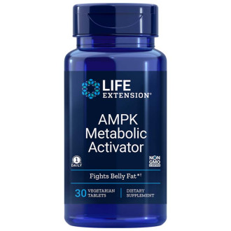 AMPK Metabolic Formula За изгаряне на коремни мазнини 30 таблетки Life Extension