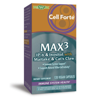 Cell Forté MAX³ (IP-6, инозитол, майтаке и котешки нокът) x 120бр НЕЙЧЪР'С УЕЙ | Cell Forté®  MAX³ x 120s NATURE'S WAY