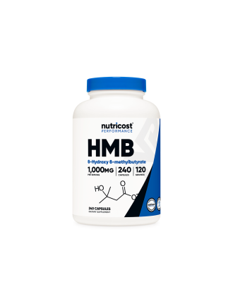 Бета-хидрокси-бета-метилбутират x 240 капсули НУТРИКОСТ | HMB x 240 caps NUTRICOST