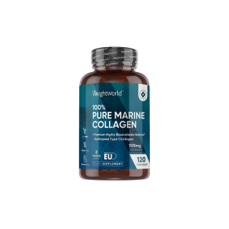 Морски колаген тип I x 120 капсули Уейт Уърлд | Pure Marine Collagen x 120 caps Weight World 