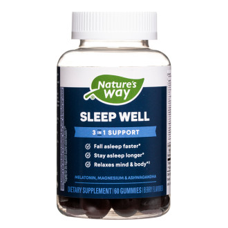 В подкрепа на нервната система желирани таблетки x 60 бр. НЕЙЧЪР'С УЕЙ | Sleep Well tabs x 60 s Nature’s Way 