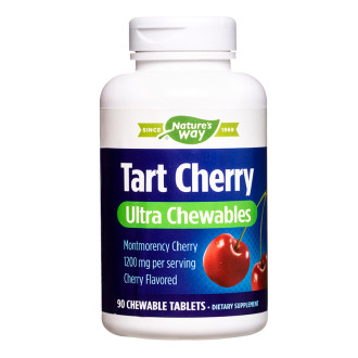 Вишна желирани таблетки x 90 бр. НЕЙЧЪР'С УЕЙ | Tart Cherry Ultra Chewables tabs x 90 s Nature’s Way 