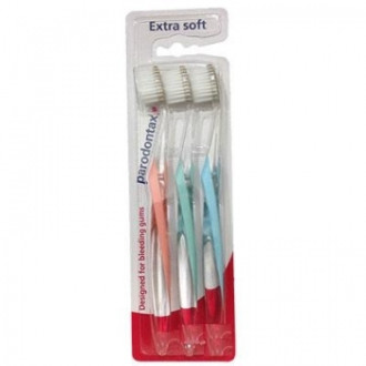 ПАРОДОНТАКС Четки за зъби ТРИО ПАК екстра софт | PARODONTAX Toothbrushes TRIO PACK extra soft