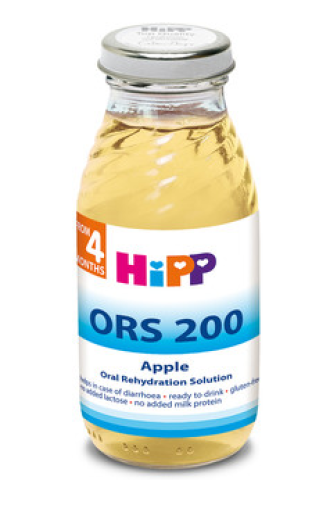 ХИП ОРС 200 – диетична напитка на базата на ябълка 200мл. | HIPP ORS-200 apple based oral rehydration solution 200ml