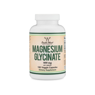 Magnesium Glycinate х 180 капсули Дабъл Ууд | Магнезий Глицинат x 180 caps Double Wood