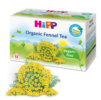 ХИП БИО Чай от копър 20 пакетчета | HIPP BIO Organic fennel tea 20 packets