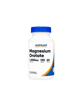 Магнезий Оротат x 120 капсули НУТРИКОСТ | Magnesium Orotate x 120 caps NUTRICOST