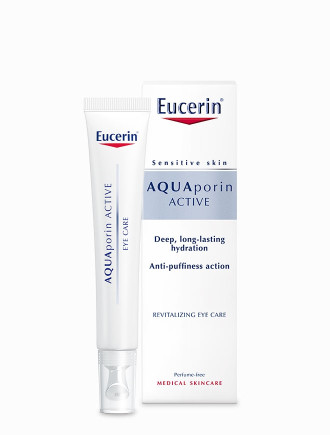 ЮСЕРИН АКВАПОРИН АКТИВ Възстановяващ околоочен крем 15мл | EUCERIN AQUAporin ACTIVE Recovering eye cream 15ml