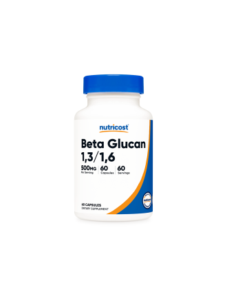 Бета глюкани 1.3/1.6 x 60 капсули НУТРИКОСТ | Beta Glucan x 60 caps NUTRICOST
