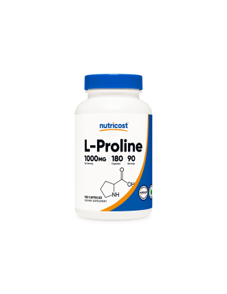 L-Пролин x 180 капсули НУТРИКОСТ | L-Proline x 180 caps NUTRICOST