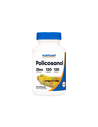 Поликосанол 25 мг x 120 капсули НУТРИКОСТ | Policosanol 25 mg x 120 caps NUTRICOST
