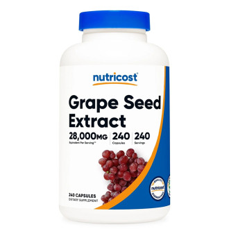  Гроздово семе (екстракт) x 240 капсули НУТРИКОСТ | Grape Seed Extract x 240 caps NUTRICOST