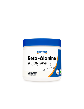 Бета аланин x 300 гр прах НУТРИКОСТ | Beta-Alanine x 300 g NUTRICOST