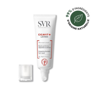 СВР ЦИКАВИТ+ Възстановяващ и предпазващ балсам за устни 10гр | SVR CICAVIT+ Soothing Lip Balm 10g