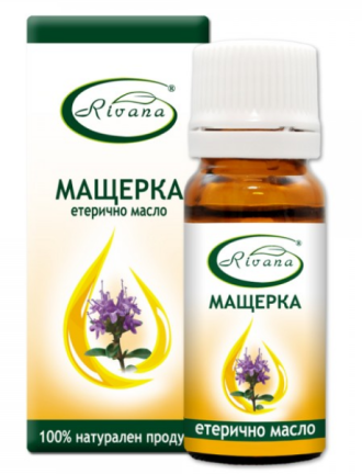 РИВАНА Етерично масло от МАЩЕРКА 10мл | RIVANA THUMUS VULGARIS Essential oil 10ml