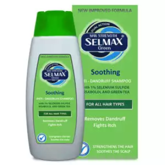 СЕЛМАКС ГРИЙН успокояващ шампоан против пърхот 200мл | SELMAX Green soothing anti-dandruff  shampoo 200ml