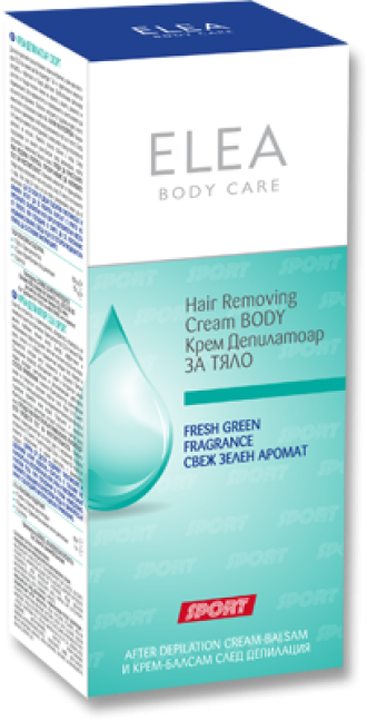ЕЛЕА Крем депилатоар за мъже Спорт 150мл | ELEA Hair removing cream for men Sport 150ml