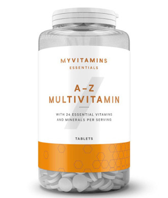 МУЛТИВИТАМИНИ A-Z таблетки 90бр МАЙПРОТЕИН | Multivitamins A-Z tablets 90s MYPROTEIN