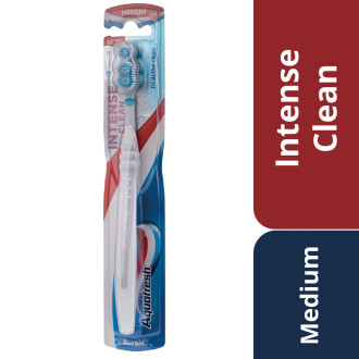 АКВАФРЕШ Четка за зъби ИНТЕНС КЛИЙН медиум | AQUAFRESH Toothbrush INTENSE CLEAN medium