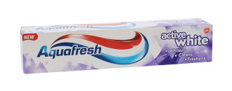 АКВАФРЕШ Паста за зъби АКТИВ УАЙТ 125мл | AQUAFRESH Toothpaste ACTIVE WHITE 125ml 