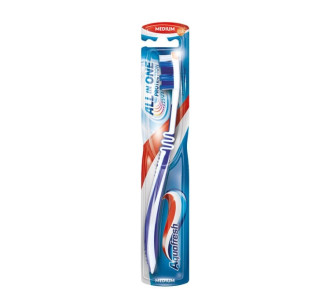 АКВАФРЕШ Четка за зъби ОЛ ИН УАН ПРОТЕКШЪН медиум | AQUAFRESH Toothbrush ALL IN ONE PROTECTION medium