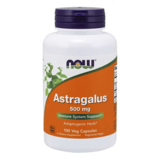 АСТРАГАЛУС 500мг капсули 100 бр. НАУ ФУУДС | ASTRAGALUS 500mg caps 100s NOW FOODS