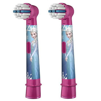 Накрайник за електическа четка за зъби за деца СТЕЙДЖЕС ПАУЪР (Замръзналото кралство) 3+ 2бр БРАУН ОРАЛ-Б | Brush head for electric toothbrush battery for kids STAGES POWER (Frozen) KIDS 3+ 2s BRAUN ORAL-B