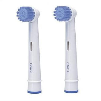 ОРАЛ-Б Накрайник за електическа четка за зъби Сензитив клийн 2 бр. | ORAL-B Brush head for toothbrush battery Sensitive clean set of 2