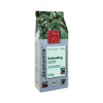 ЧА ДО БИО Зелен чай Darjeeling 200гр | CHA DO BIO Green tea Darjeeling 200g