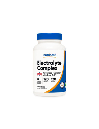 Eлектролити + Витамини и минерали x 120 капсули НУТРИКОСТ | Electrolyte Complex x 120 caps NUTRICOST