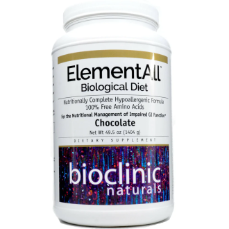 ЕлементАЛ Биологична диета пудра с вкус на шоколад 1404г БИОКЛИНИК НАТУРАЛС | ElementAll Biological Diet chocolate flavor powder 1404g BIOCLINIC NATURALS 