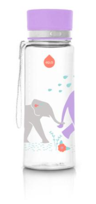 ЕКУА Бутилка без BPA СЛОН 400мл | EQUA Eco bottle BPA free ELEPHANT 400ml
