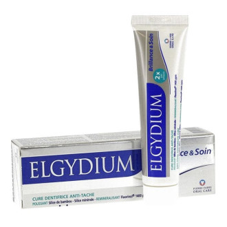 ЕЛГИДИУМ Полираща и избелваща паста за зъби БРИЛЯНС 30мл | ELGYDIUM Toothpaste BRILLANCE & CARE 30ml