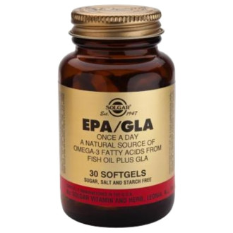 ЕПА/ГЛА меки капсули 30бр СОЛГАР | EPA/GLA softgels 30s SOLGAR