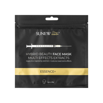 ЕСЪНС+ Подмладяваща маска за лице с пептиди 1 бр SUNEW MED+ | ESSENCE+ Hybrid Beauty Mask with peptides 1s