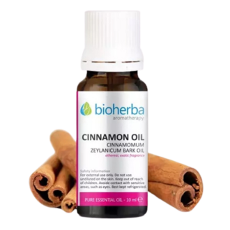 Етерично масло от КАНЕЛА 10мл БИОХЕРБА | CINNAMON Essential oil 10ml BIOHERBA